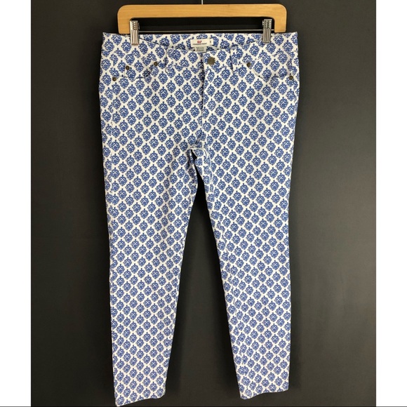Vineyard Vines Patterned Skinny Jeans - Picture 1 of 5